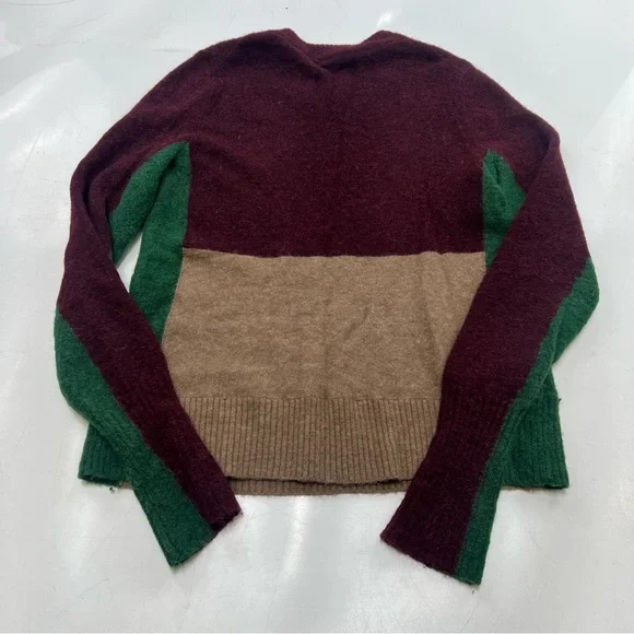 COS women’s alpaca-blend multicolor sweater S L37-27 - Picture 3 of 6